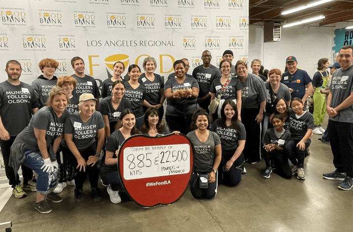 Munger, Tolles & Olson Named Top Food From The Bar Fundraiser in 2023 Campaigns in Los Angeles and San Francisco
