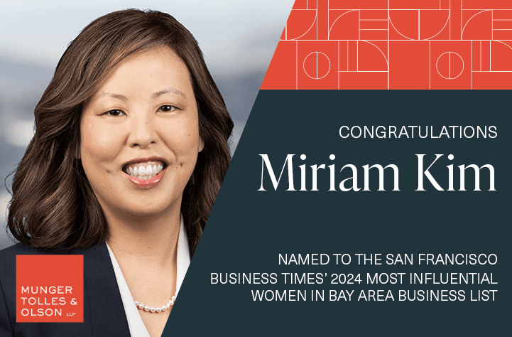 Miriam Kim Recognized by San Francisco Business Times Among 2024 Most Influential Women in Bay Area Business 1 Miriam Kim Recognized by San Francisco Business Times Among 2024 Most Influential Women in Bay Area Business