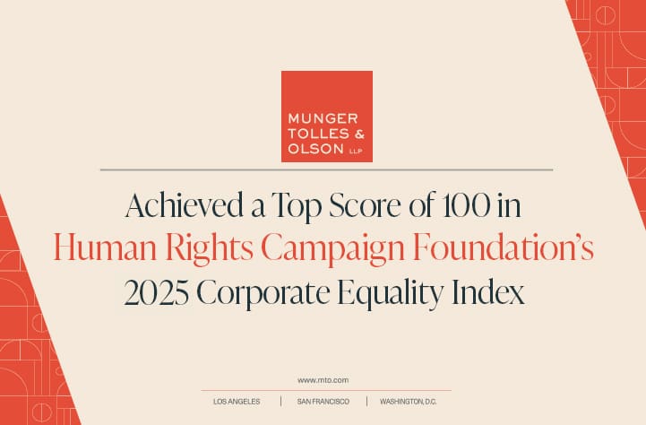 Human Rights Campaign Foundation Awards MTO Top Score of 100 in Corporate Equality Index for Ninth Consecutive Year 1 Human Rights Campaign Foundation Awards MTO Top Score of 100 in Corporate Equality Index for Ninth Consecutive Year