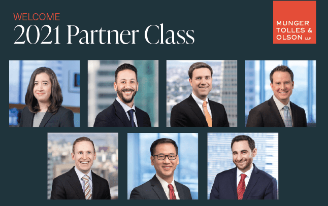 Munger, Tolles & Olson Elevates Seven Lawyers to Partnership