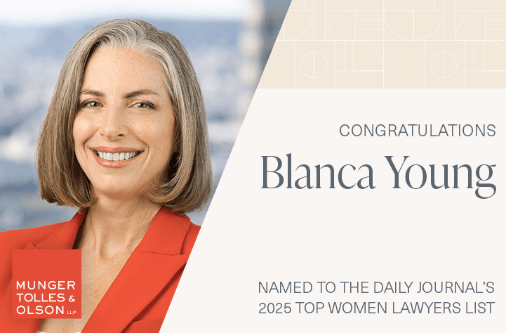 Blanca Young Named to the Daily Journal’s 2025 Top Women Lawyers List