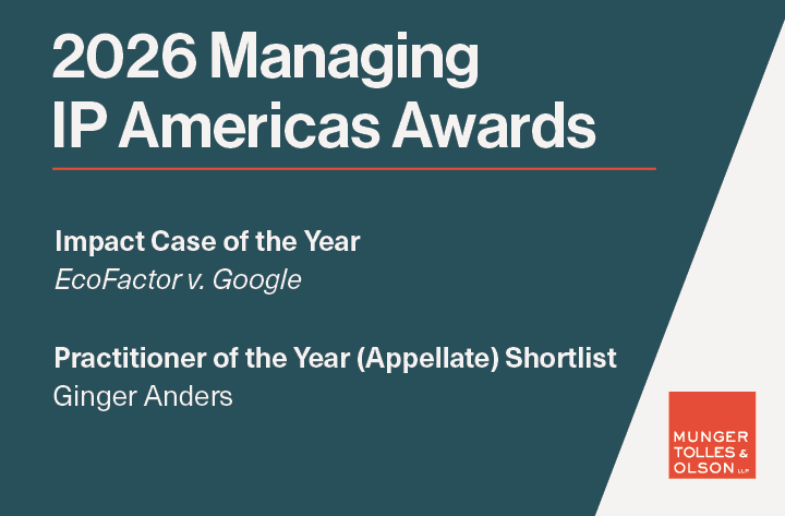 MTO Recognized at 2026 Managing IP Americas Awards