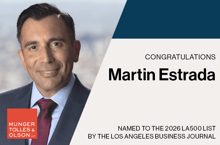Martin Estrada Named to the Los Angeles Business Journal’s 2026 LA500 List 