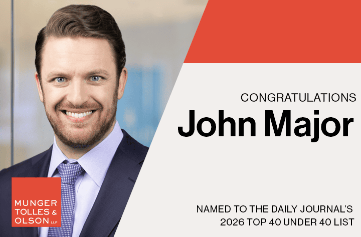 John Major DJ Top 40 Under 40 Lawyers V1