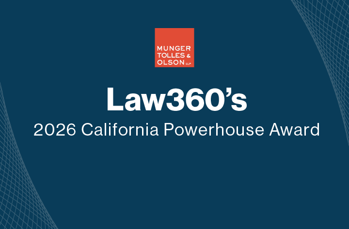 Law360’s 2026 California Powerhouse Award 